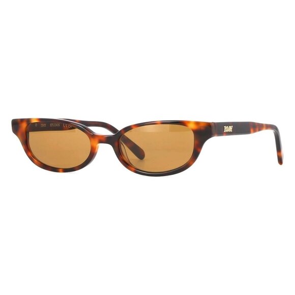 New DMY STUDIOS Havana Cat Eye DMYSUN11BH Havana Sunglasses Women - Picture 1 of 4